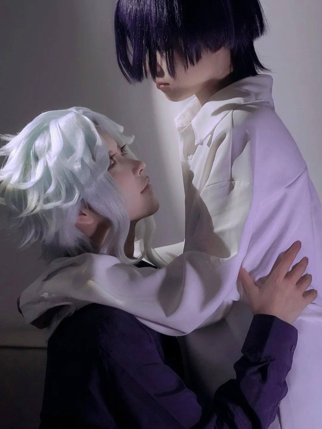 原神, 散兵cos, 双人cosplay, 多托雷cos, 博散 - 第1张