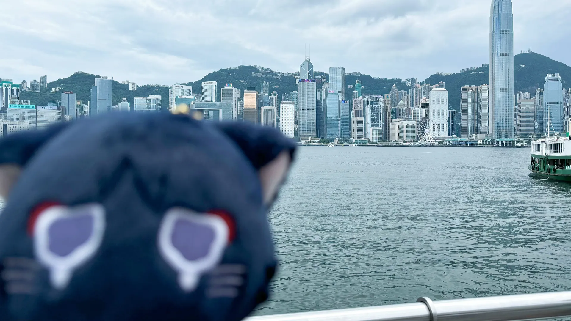 二次元看见计划, 散兵cos, 自然感cos, 香港打卡, 维多利亚港 - 第3张