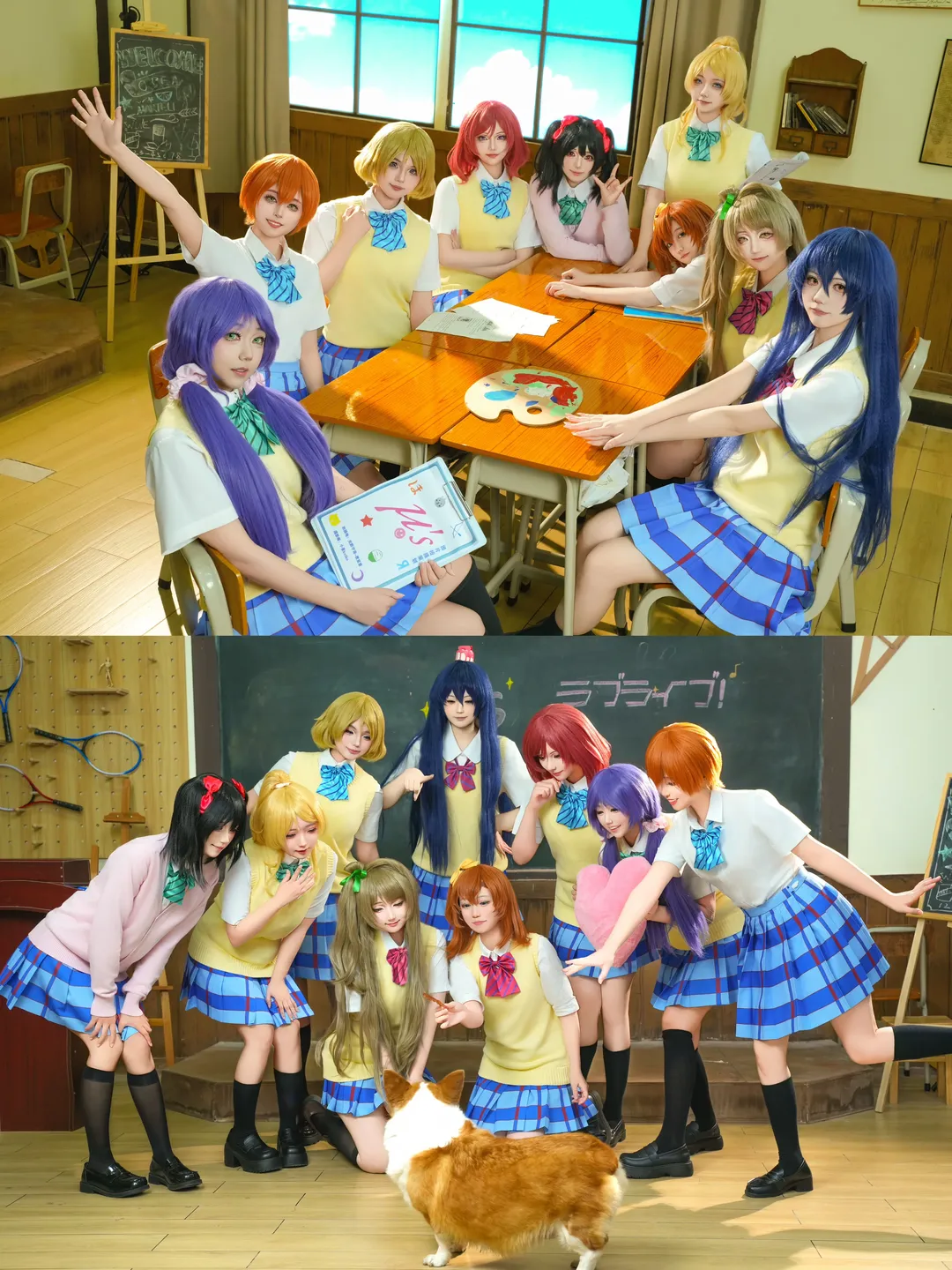南小鸟cos, Love Live!, 高坂穗乃果cos, 园田海未cos, 校园偶像团片 - 第1张