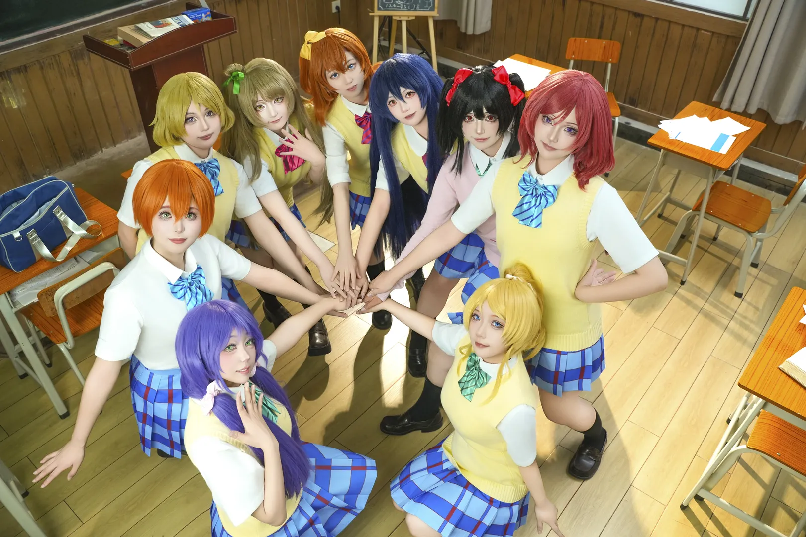 南小鸟cos, Love Live!, 高坂穗乃果cos, 园田海未cos, 校园偶像团片 - 第4张