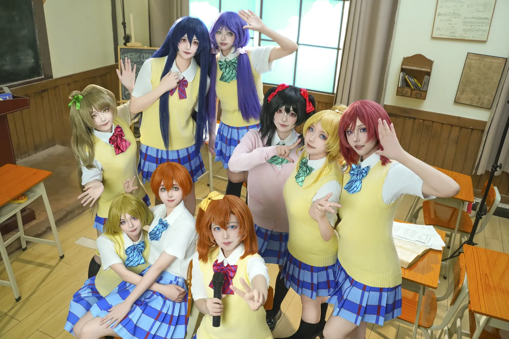 南小鸟cos, Love Live!, 高坂穗乃果cos, 园田海未cos, 校园偶像团片 - 第5张