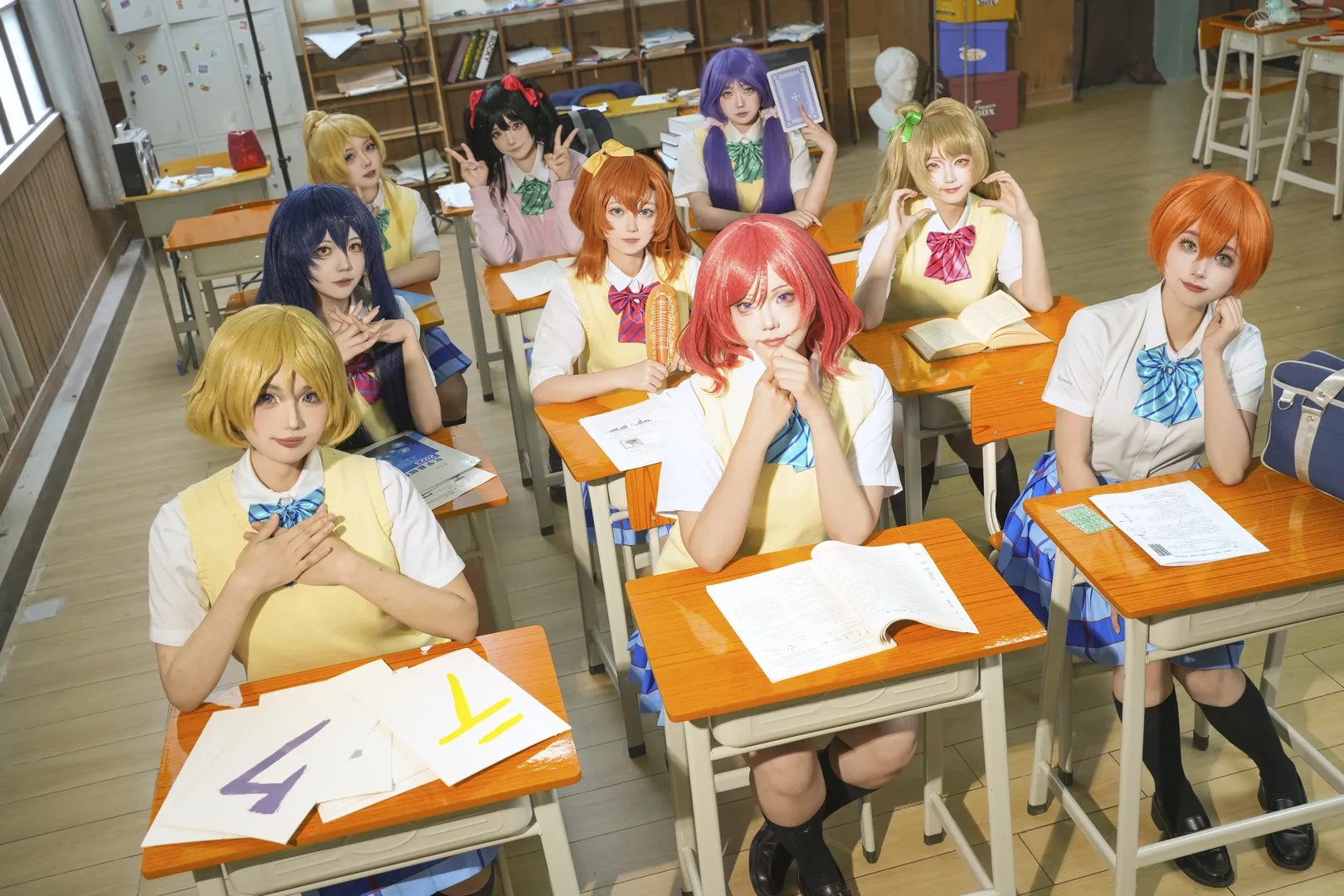 南小鸟cos, Love Live!, 高坂穗乃果cos, 园田海未cos, 校园偶像团片 - 第9张