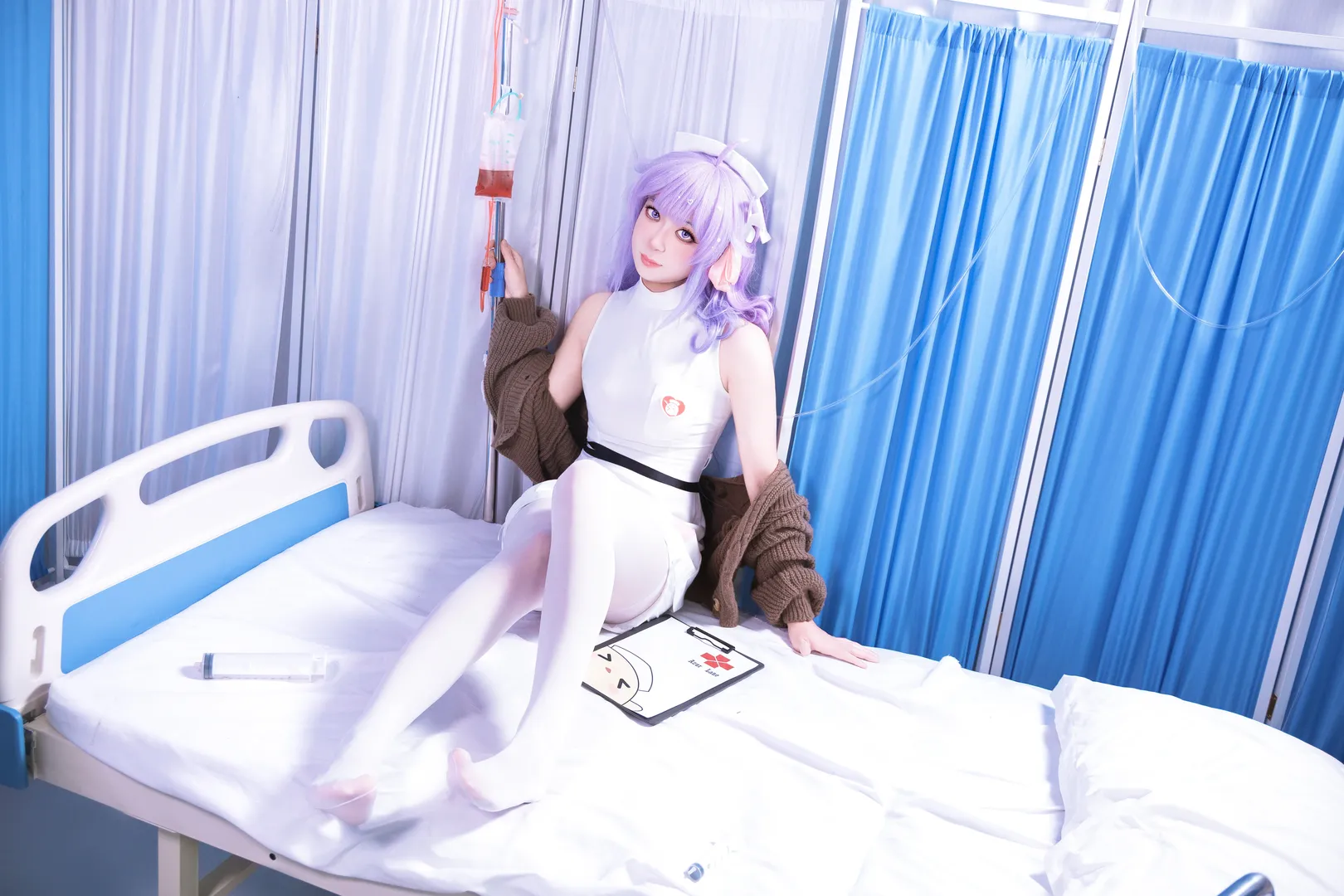 碧蓝航线, 独角兽cos, cosplay摄影, 二次元角色扮演, 医疗装扮 - 第1张