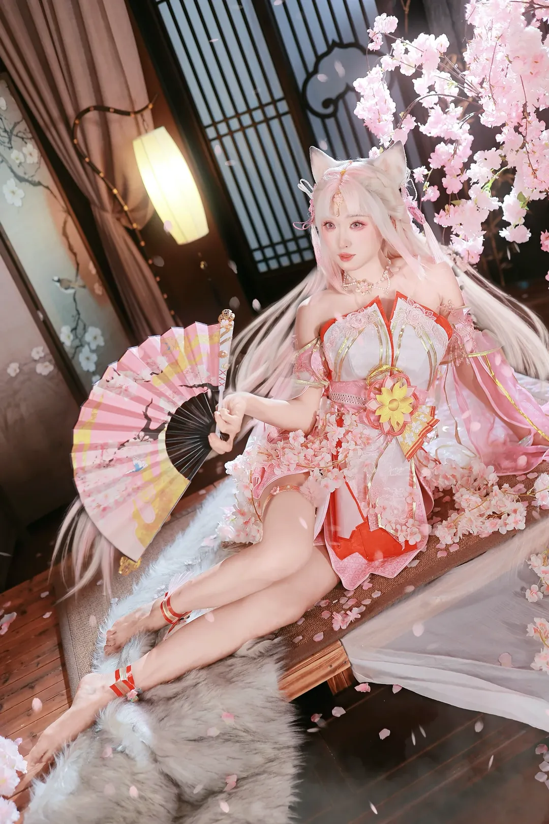 永劫无间, 和风摄影, 胡桃cos, 樱云天女, 兽耳娘 - 第4张