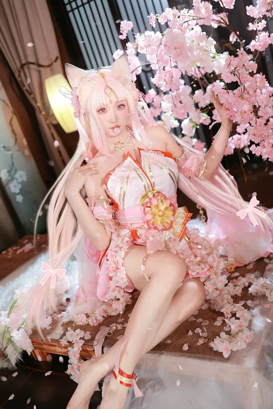 永劫无间, 和风摄影, 胡桃cos, 樱云天女, 兽耳娘 - 第5张