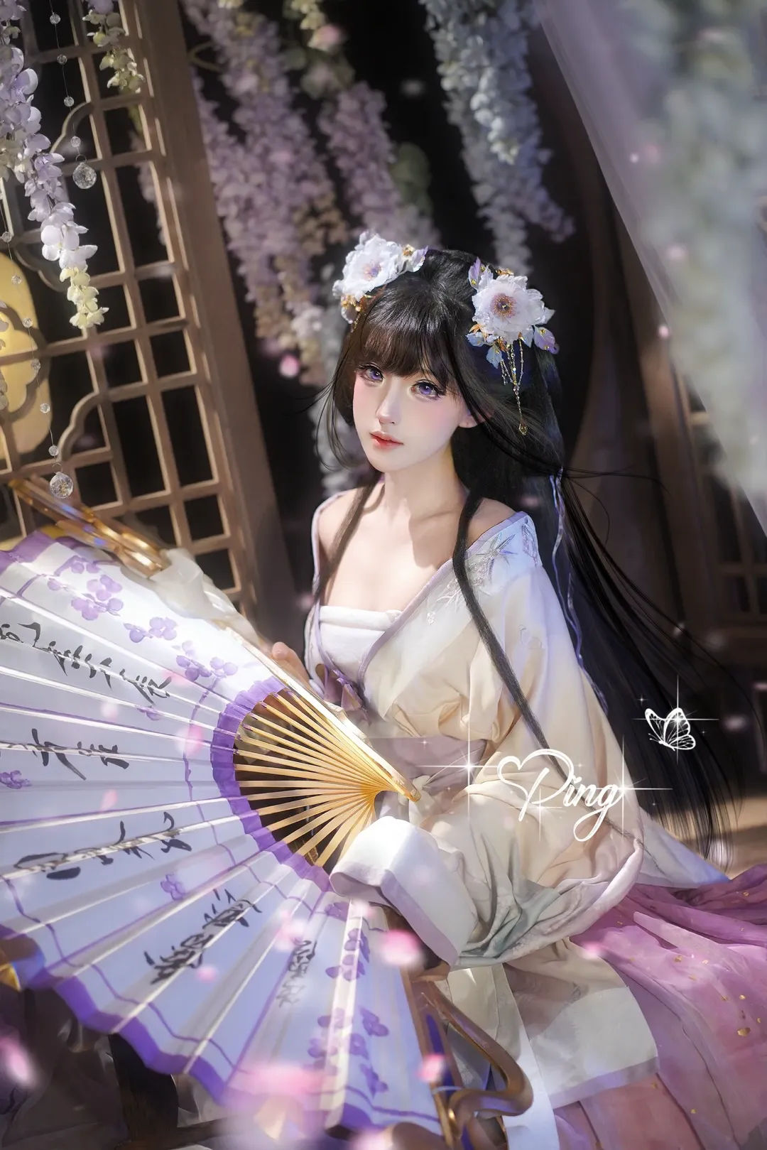 王者荣耀, 古风cosplay, 小乔cos, 国风摄影, 丁香结私设