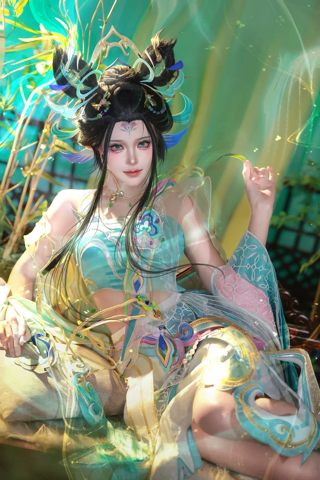 王者荣耀, 王者荣耀cosplay, 妲己cos, 蛇年限定cos, 国风仙侠cos