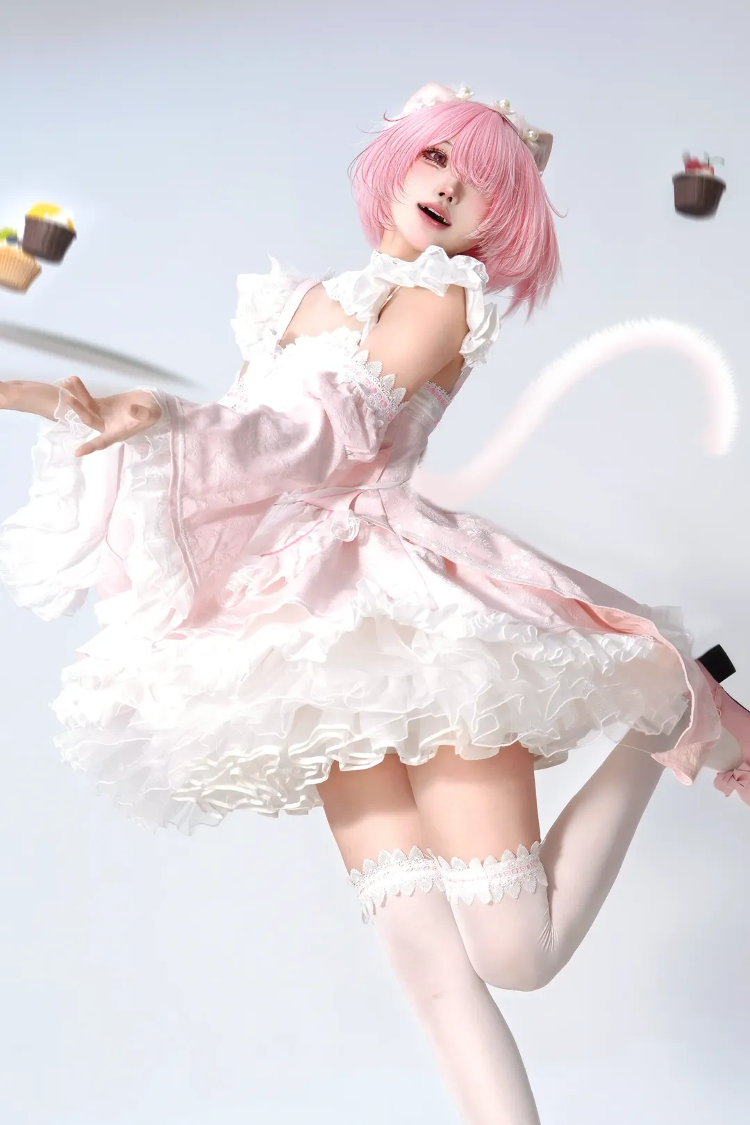 コスプレ, スタジオ撮影, Re:ゼロから始める異世界生活, ラムコスプレ, 躍動感 - 1枚目