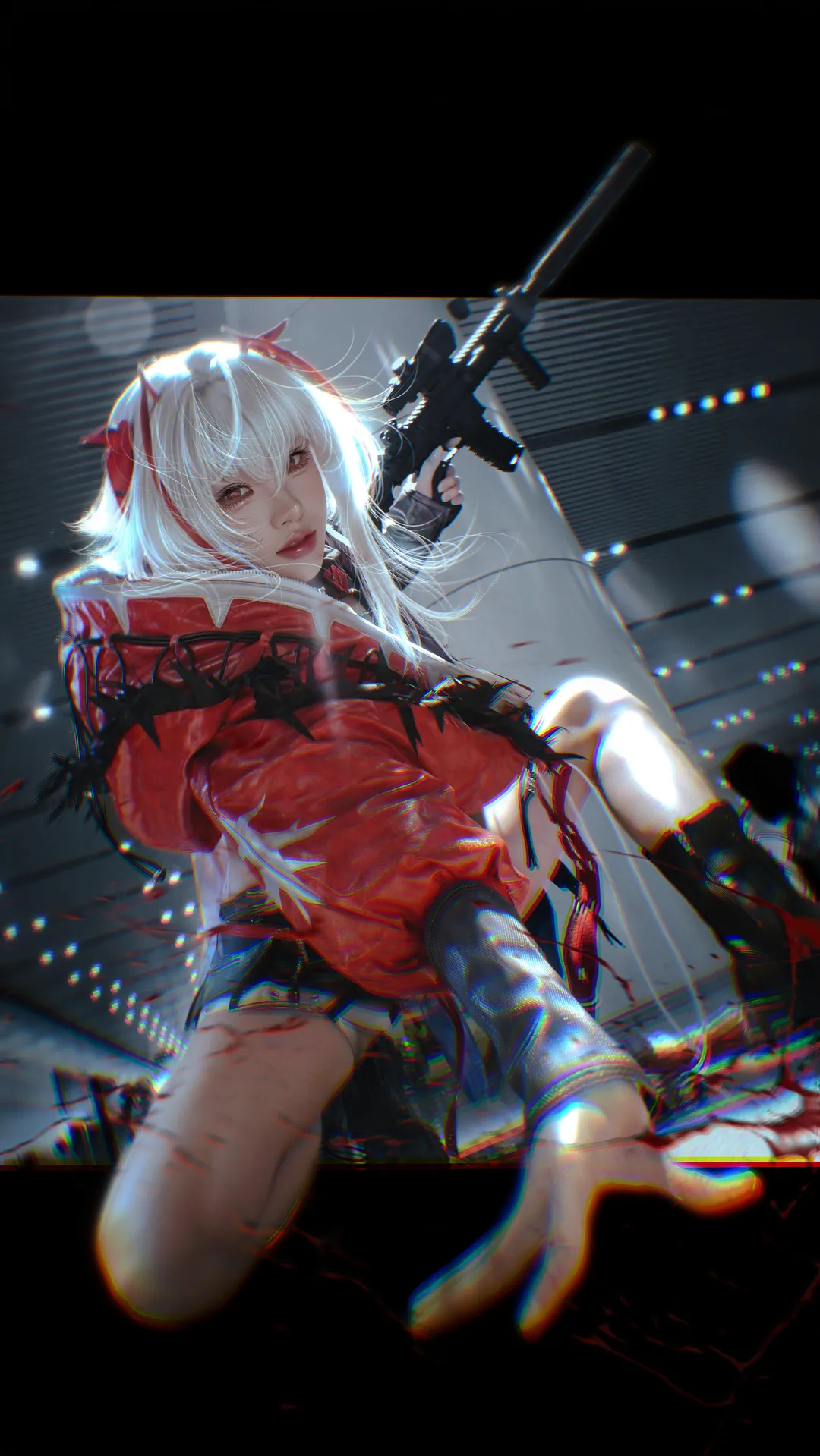 二次元撮影, 麦暁雯コスプレ, デルタフォース, テックウェアコーデ, タクティカルスタイルコスプレ - 1枚目