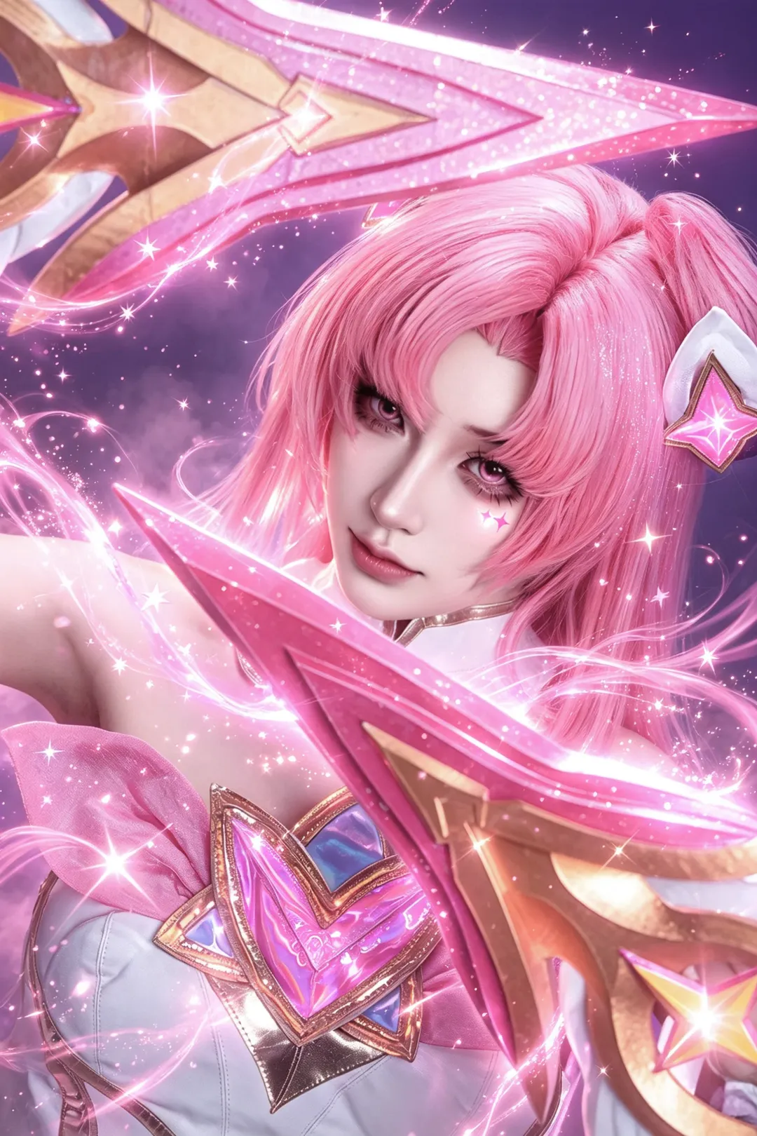 Cosplay, 魔法少女, 英雄联盟, 卡莎cos, 星之守护者 - 第3张