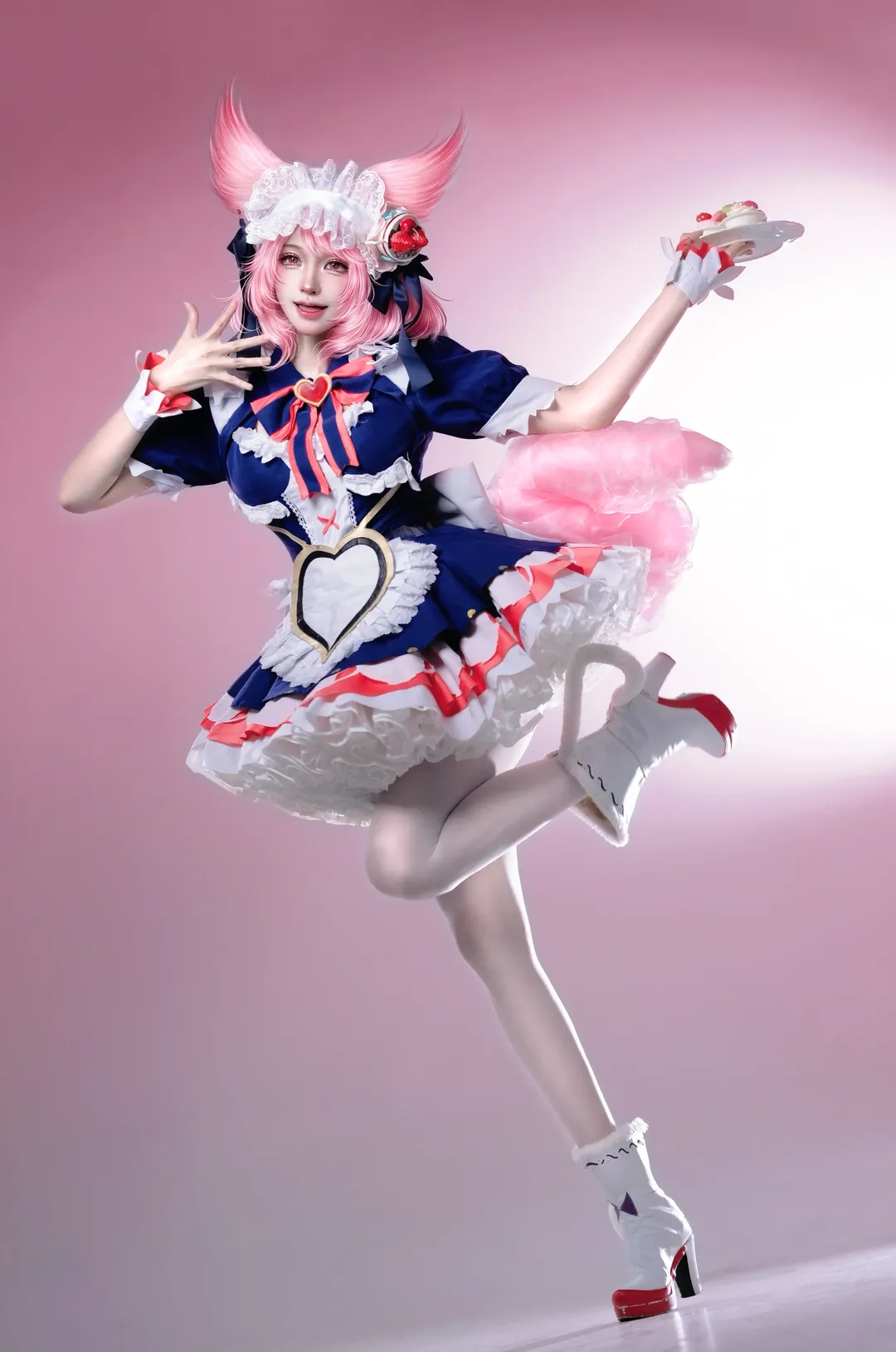 王者荣耀, cosplay分享, 王者荣耀cos, 妲己cos, 女仆咖啡