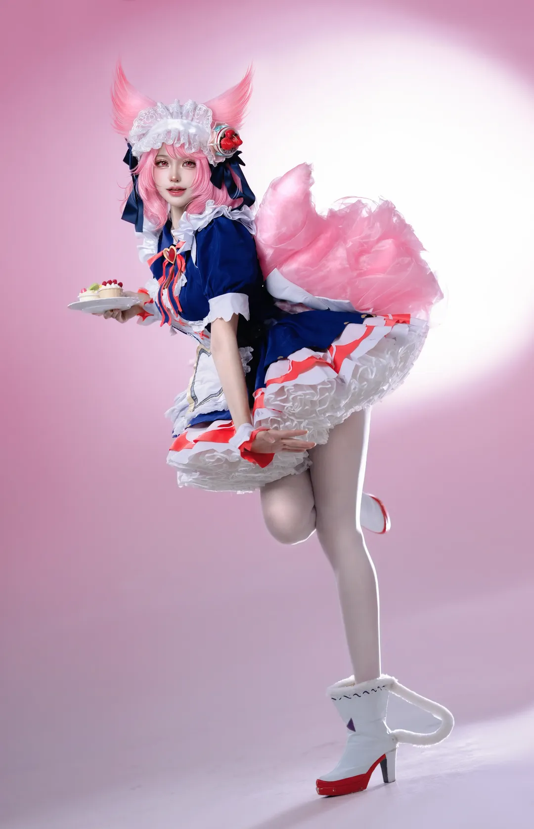 王者荣耀, cosplay分享, 王者荣耀cos, 妲己cos, 女仆咖啡 - 第3张