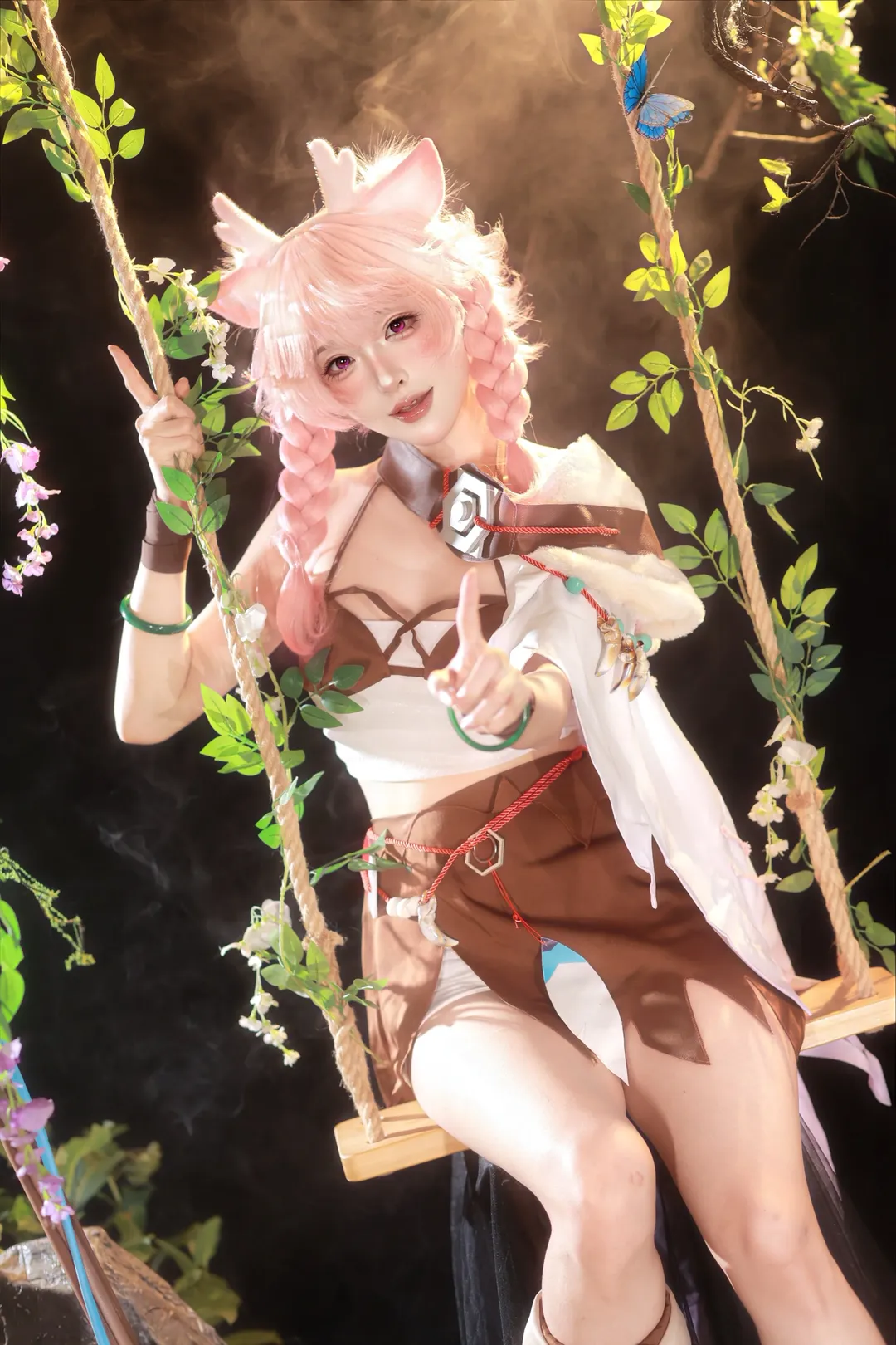 森林摄影, 王者荣耀, 瑶cos, cosplay正片, 峡谷少女