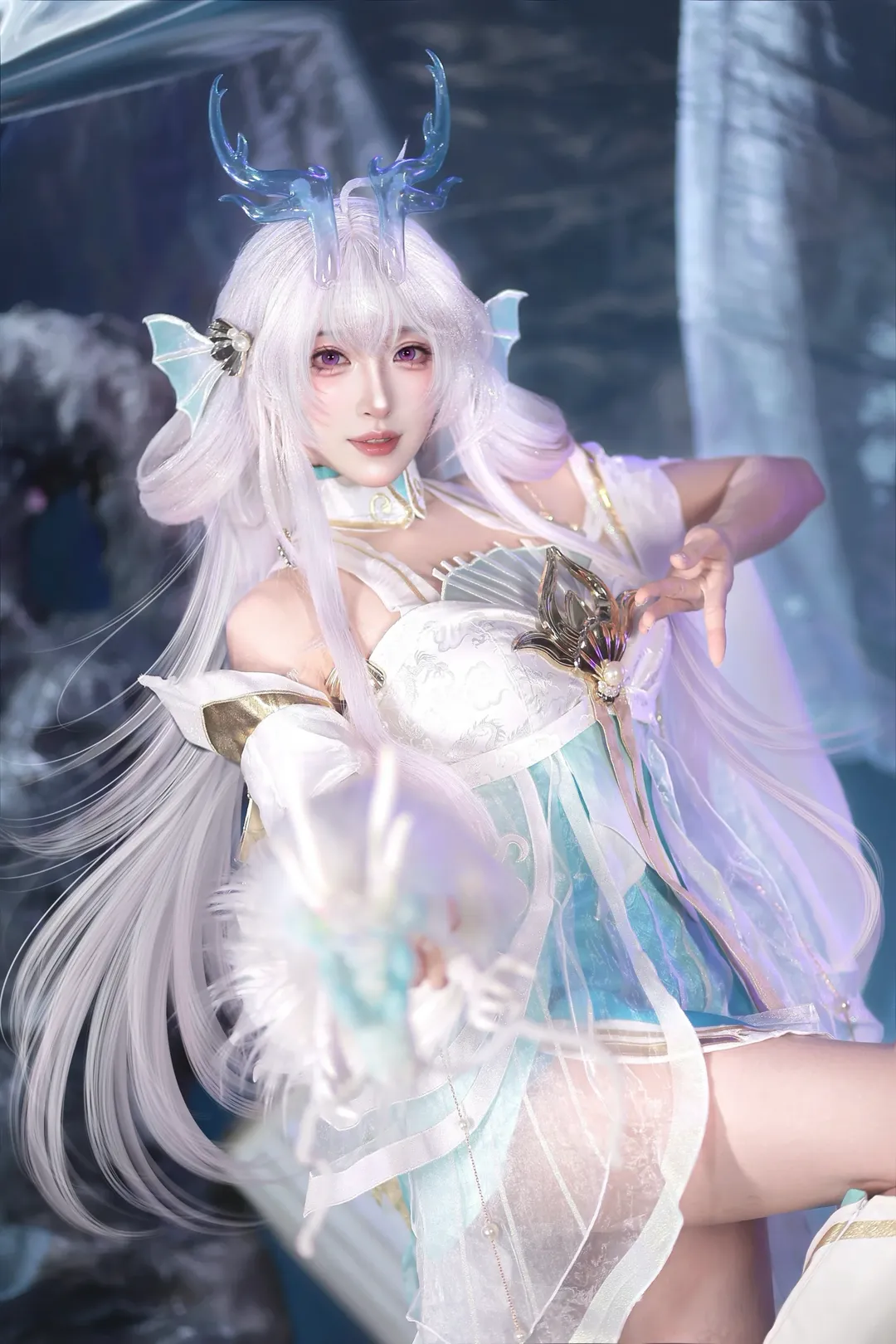 王者荣耀, Cosplay摄影, 西施cos, 游龙清影, 国风仙侠