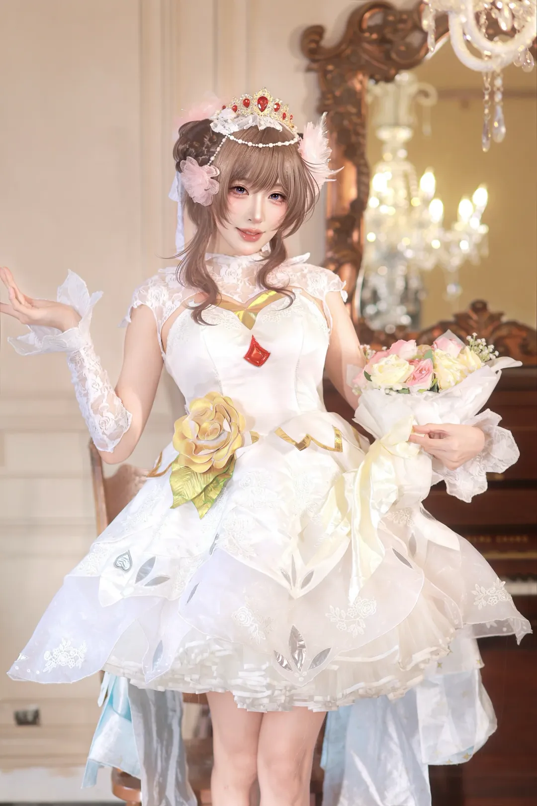 cosplay, 王者榮耀, 純白花嫁, 小喬cos, 王者ip創作團 - 第2張