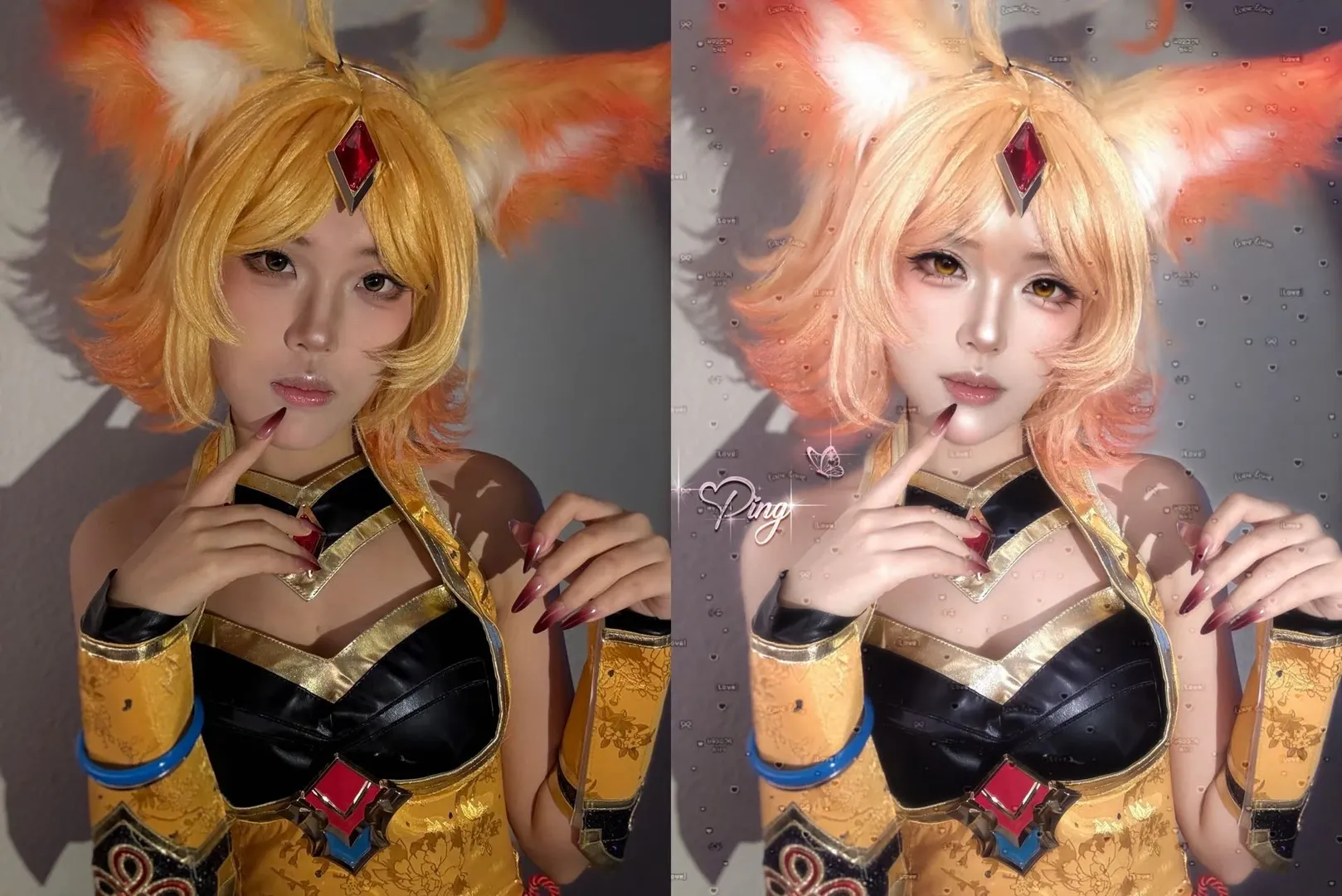 コスプレ, レタッチ, ノーマルカメラ無加工, 自然な厚塗り, 半身展示 - 2枚目
