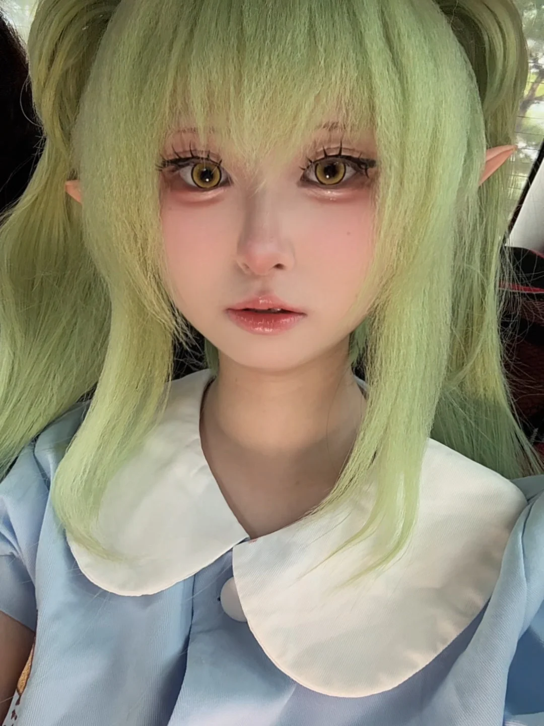 蔚蓝档案, 精灵耳cos, 双马尾cos, 铁道双子cos, 雌小鬼 - 第2张