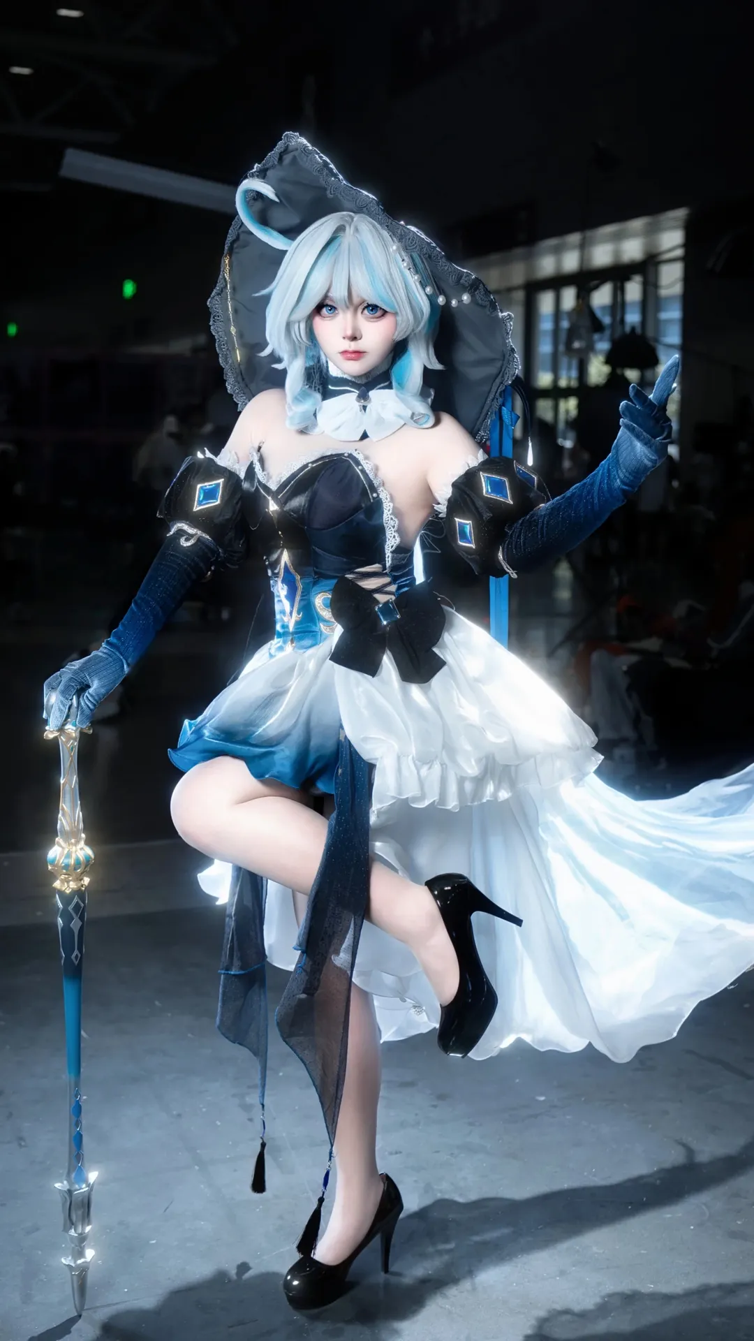 原神, 芙宁娜cos, 原神cos, cosplay摄影, 芙宁娜深海来信