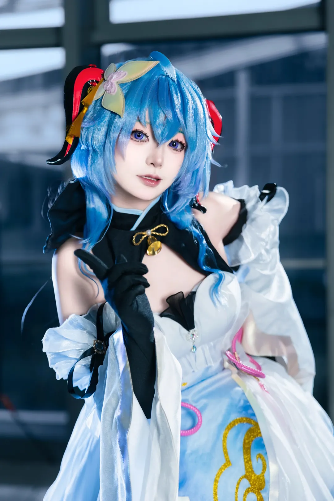 原神, 甘雨cos, 璃月角色, cosplay摄影, 二次元装扮 - 第2张