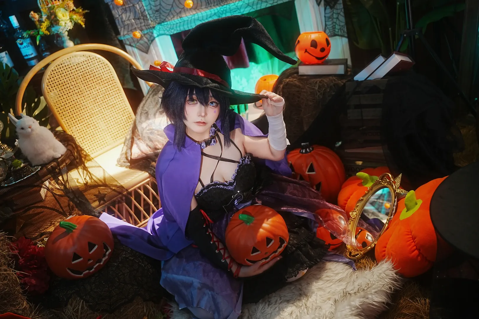 二次元, cosplay, 中二病也要谈恋爱, 小鸟游六花cos, 万圣节cos - 第1张