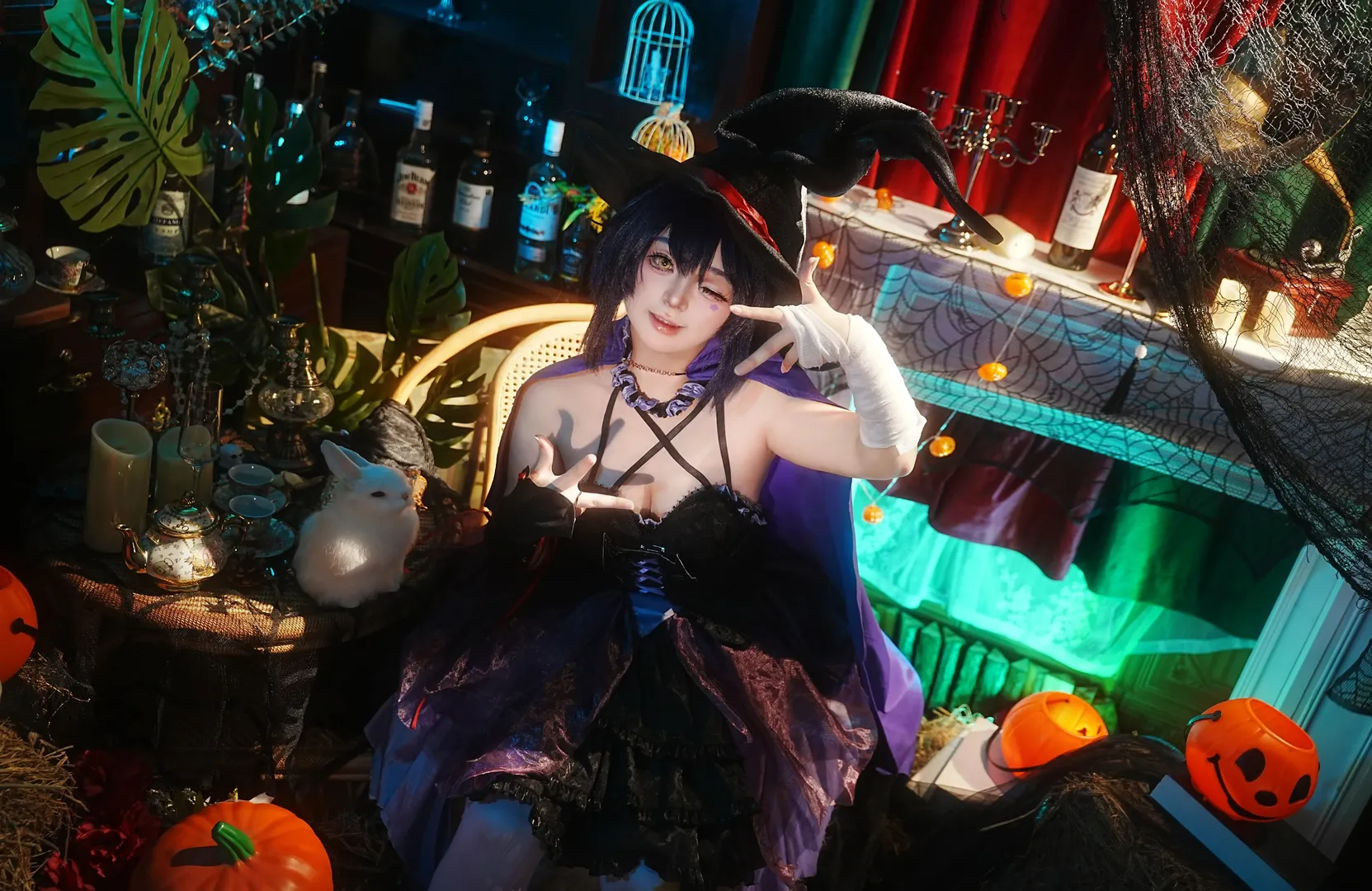 二次元, cosplay, 中二病也要谈恋爱, 小鸟游六花cos, 万圣节cos