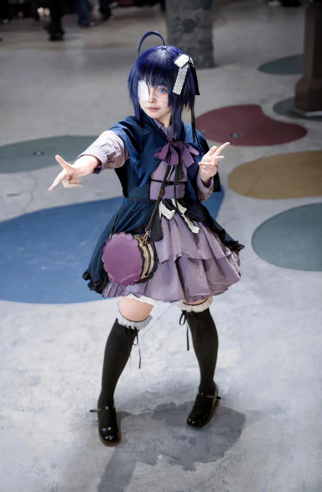 漫展返图, 中二病也要谈恋爱, 二次元cosplay, 漫展摄影, 小鸟游六花cos