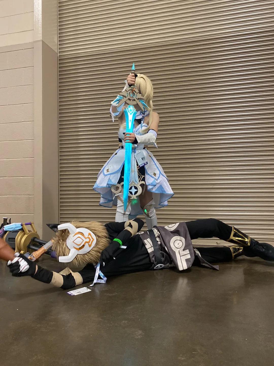 Genshin Impact, Dendro Archon, Lumine cosplay, Cosplay prop making, Anime convention sharing - Image 1