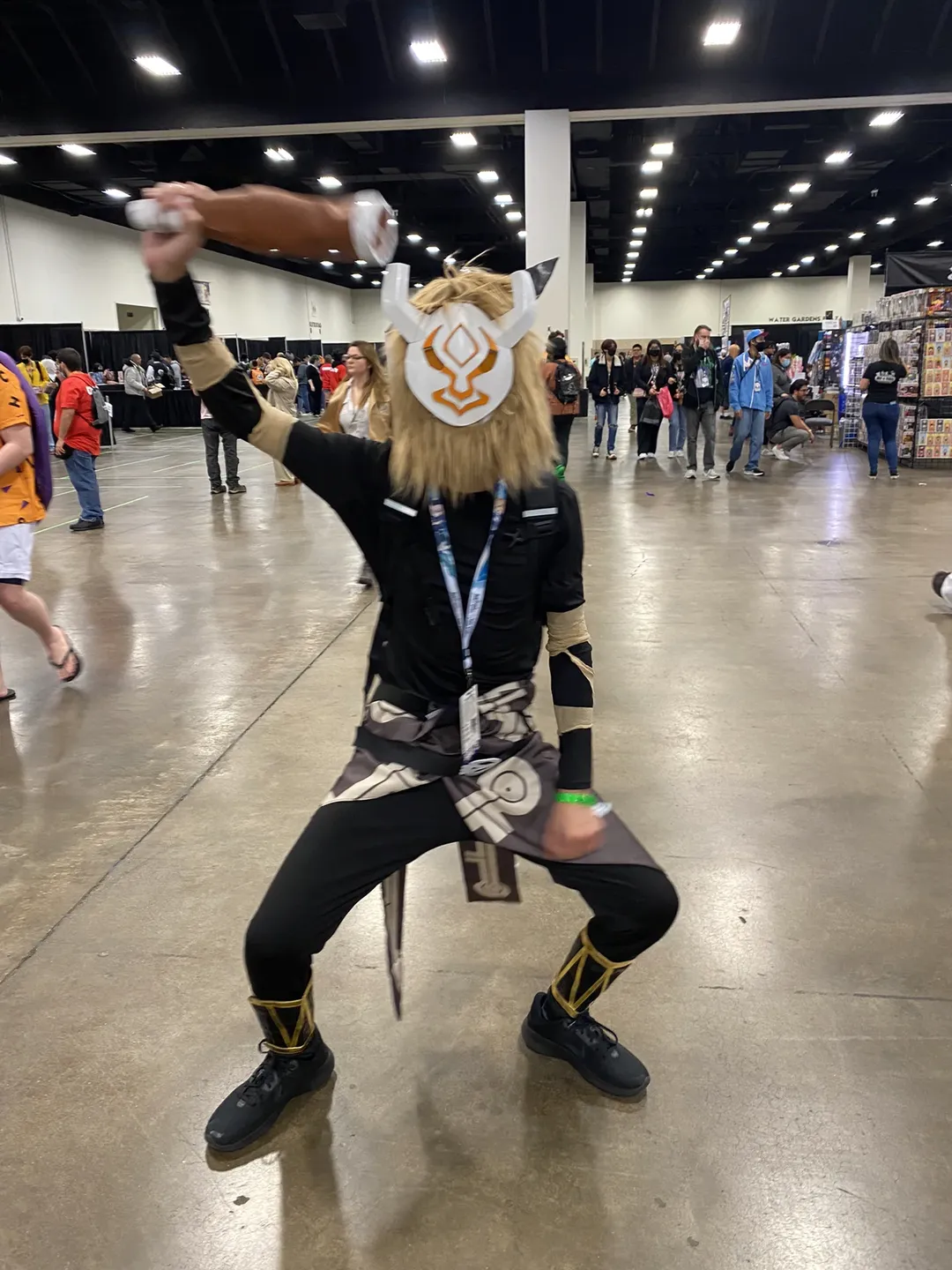 Genshin Impact, Dendro Archon, Lumine cosplay, Cosplay prop making, Anime convention sharing - Image 6