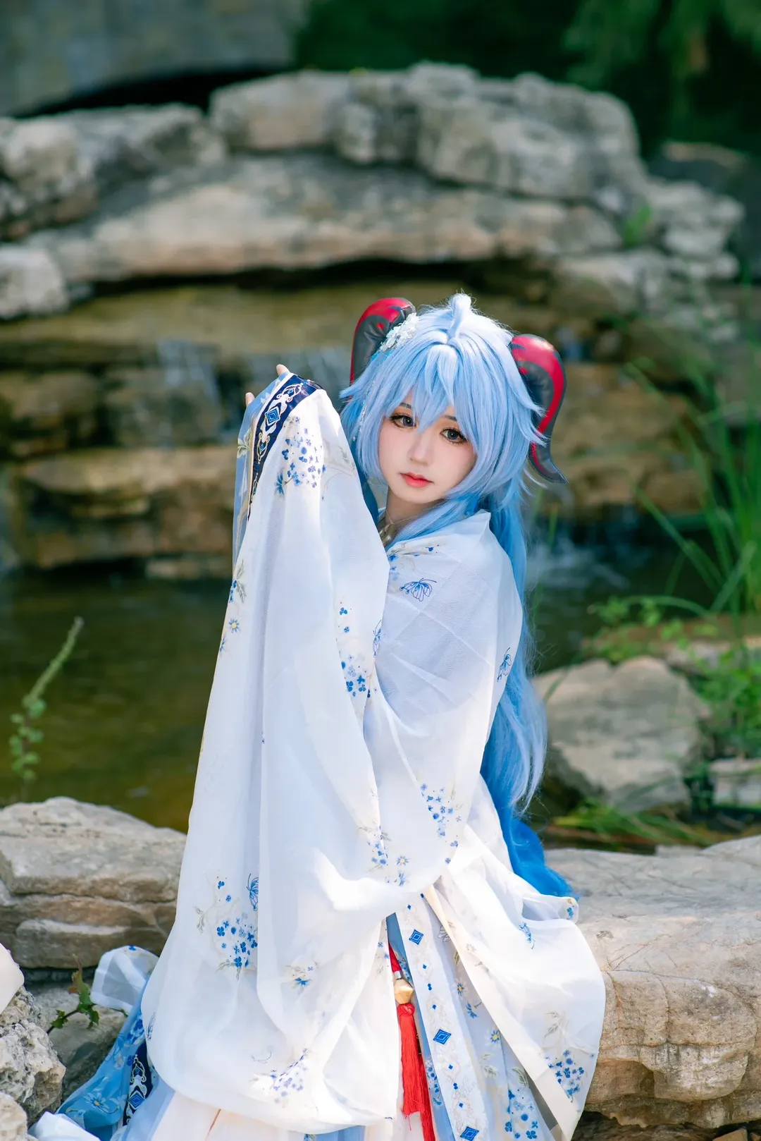 角色扮演, 原神, 甘雨cos, 国风摄影, 汉服cosplay