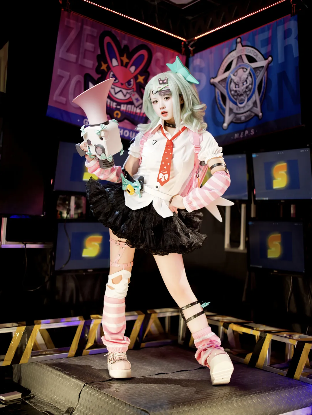 ゼンレスゾーンゼロ, 千夏 コスプレ, コスプレ撮影, スタジオ撮影記録, メカニカルスタイル