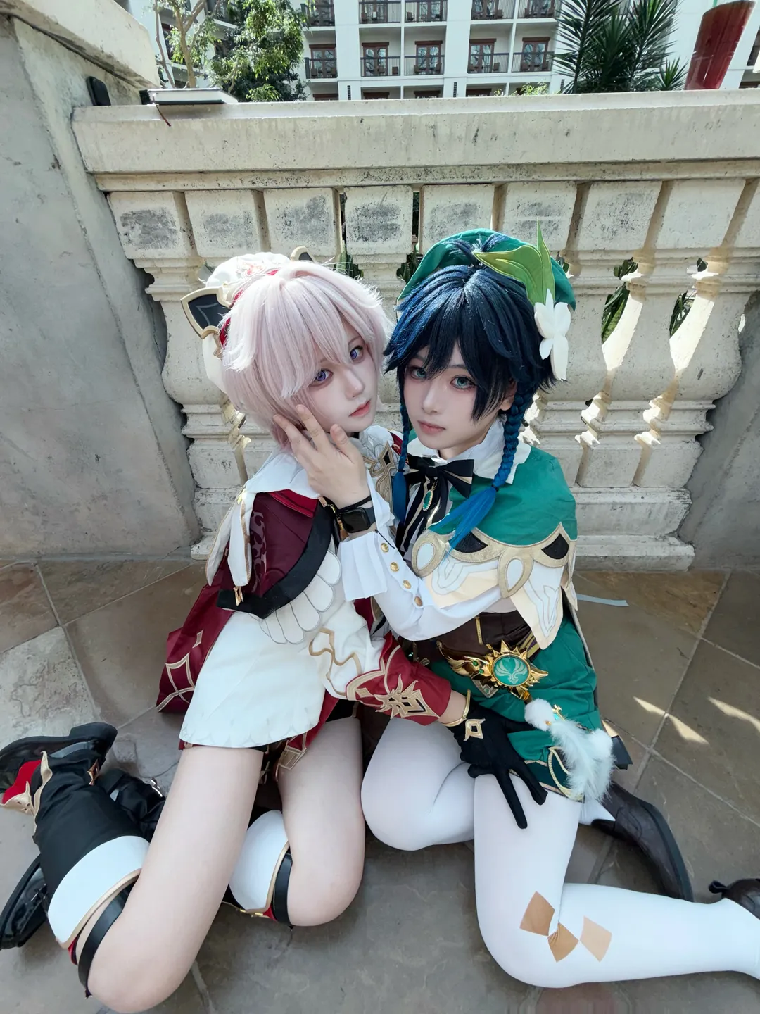 原神, cosplay摄影, 双人cosplay, 蒙德cos, 塔利雅cos - 第1张