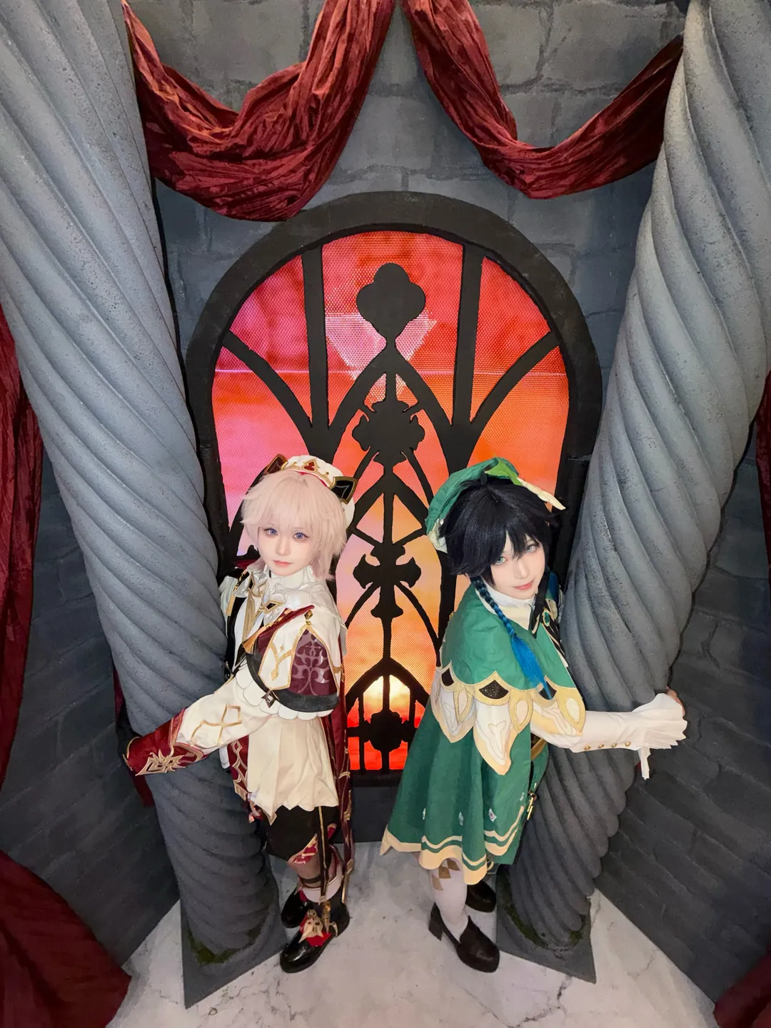 原神, cosplay摄影, 双人cosplay, 蒙德cos, 塔利雅cos - 第4张