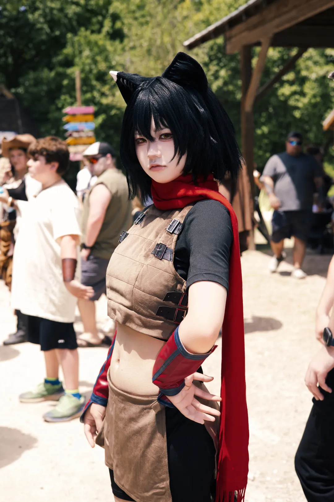 cosplay分享, 戶外漫展, 伊津津美cos, 迷宮飯, 文藝復興節 - 第3張