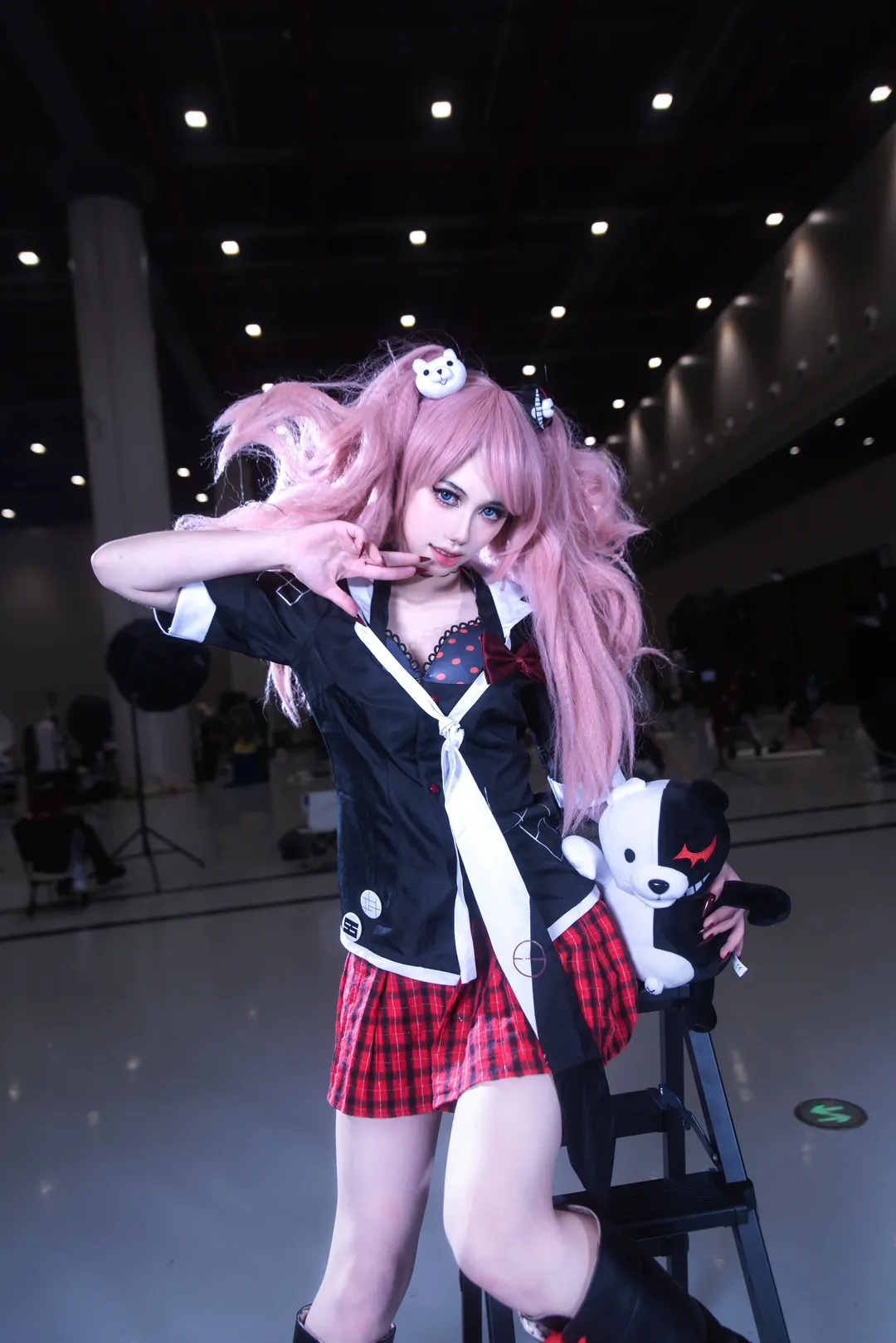 cosplay, 漫展返图, 武汉漫展, 弹丸论破, 江之岛盾子cos - 第12张