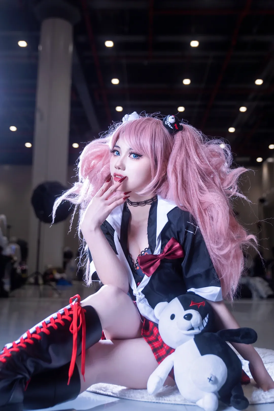 cosplay, 漫展返图, 武汉漫展, 弹丸论破, 江之岛盾子cos - 第9张