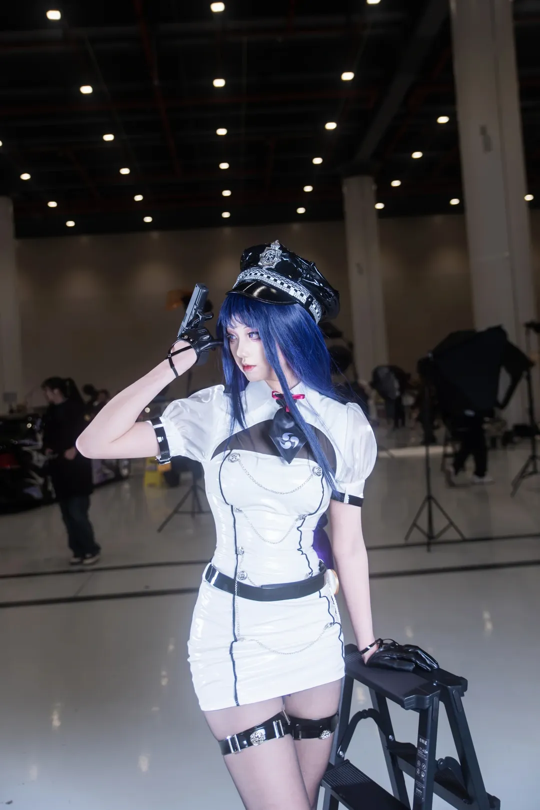 原神, イベント写真, 武漢漫画展, 雷電将軍コスプレ, 同人女性警官 - 4枚目