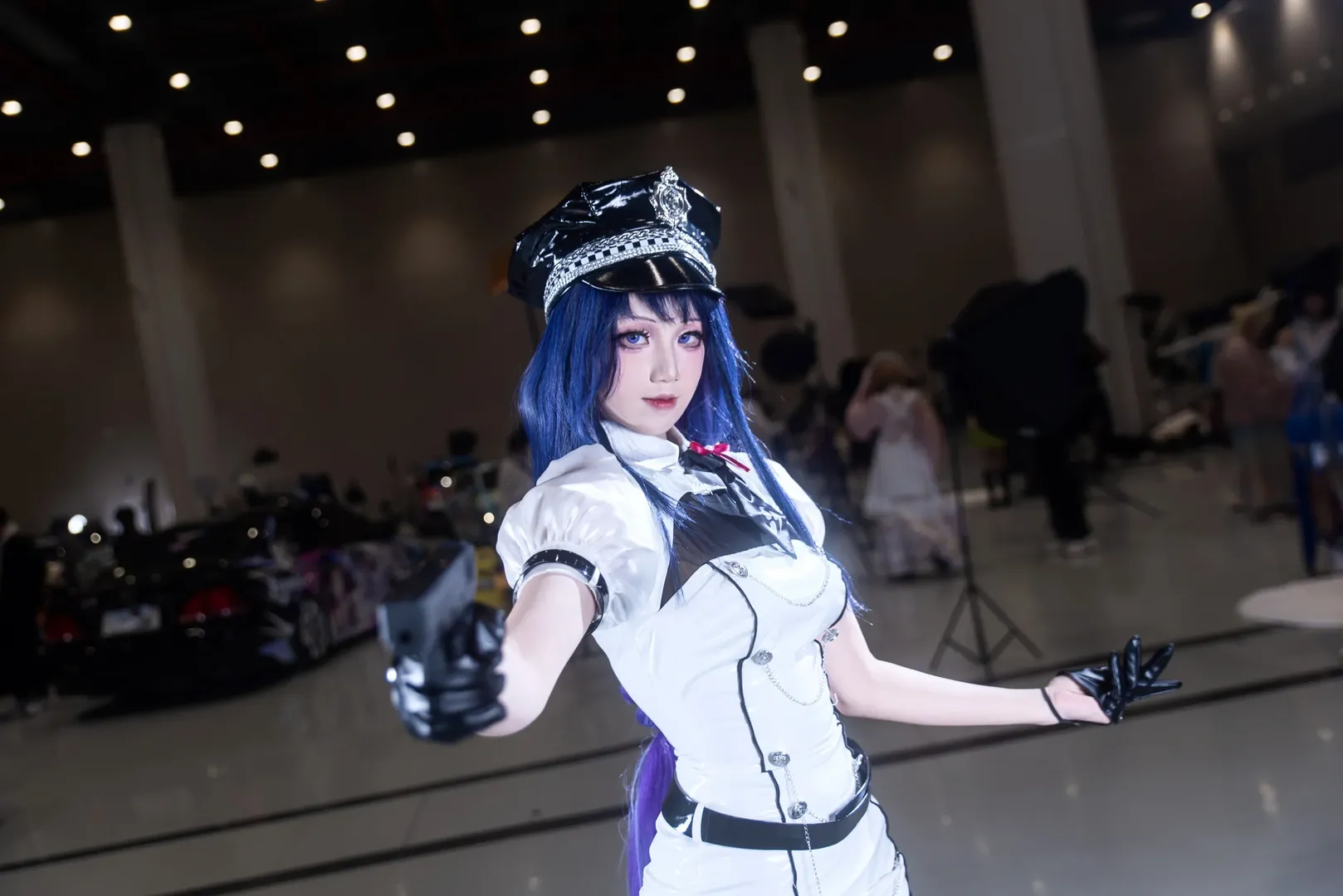 原神, イベント写真, 武漢漫画展, 雷電将軍コスプレ, 同人女性警官 - 6枚目