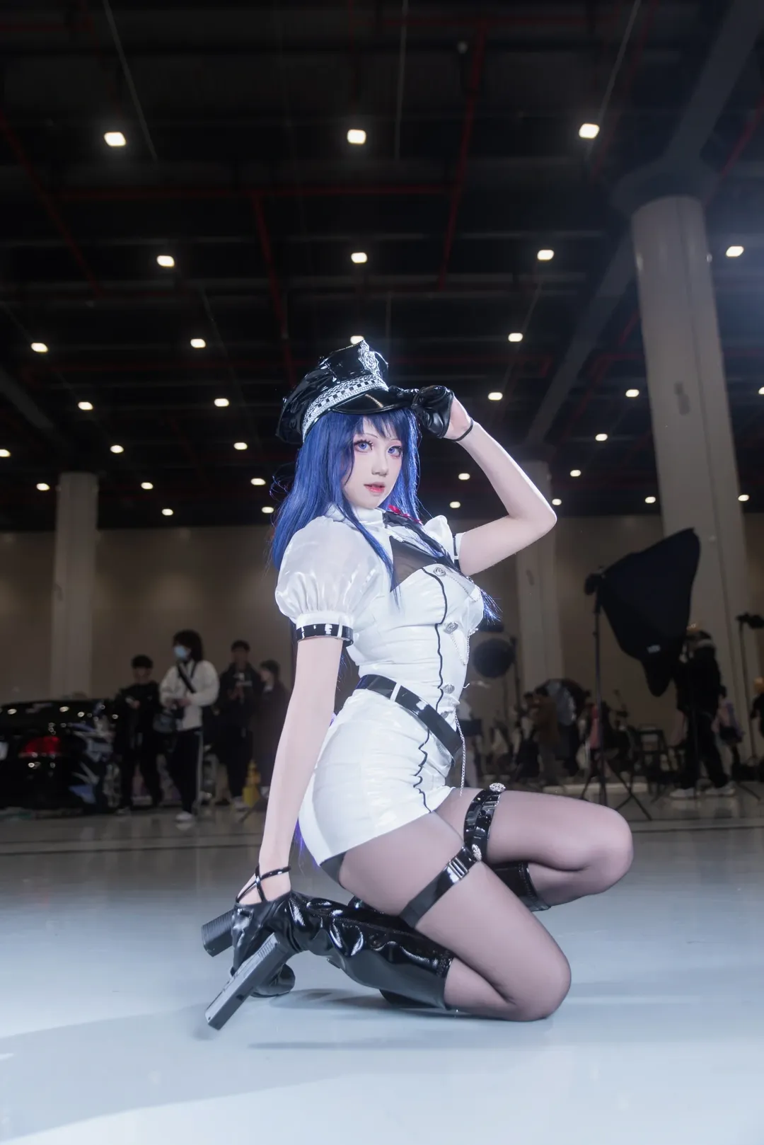 原神, イベント写真, 武漢漫画展, 雷電将軍コスプレ, 同人女性警官 - 7枚目