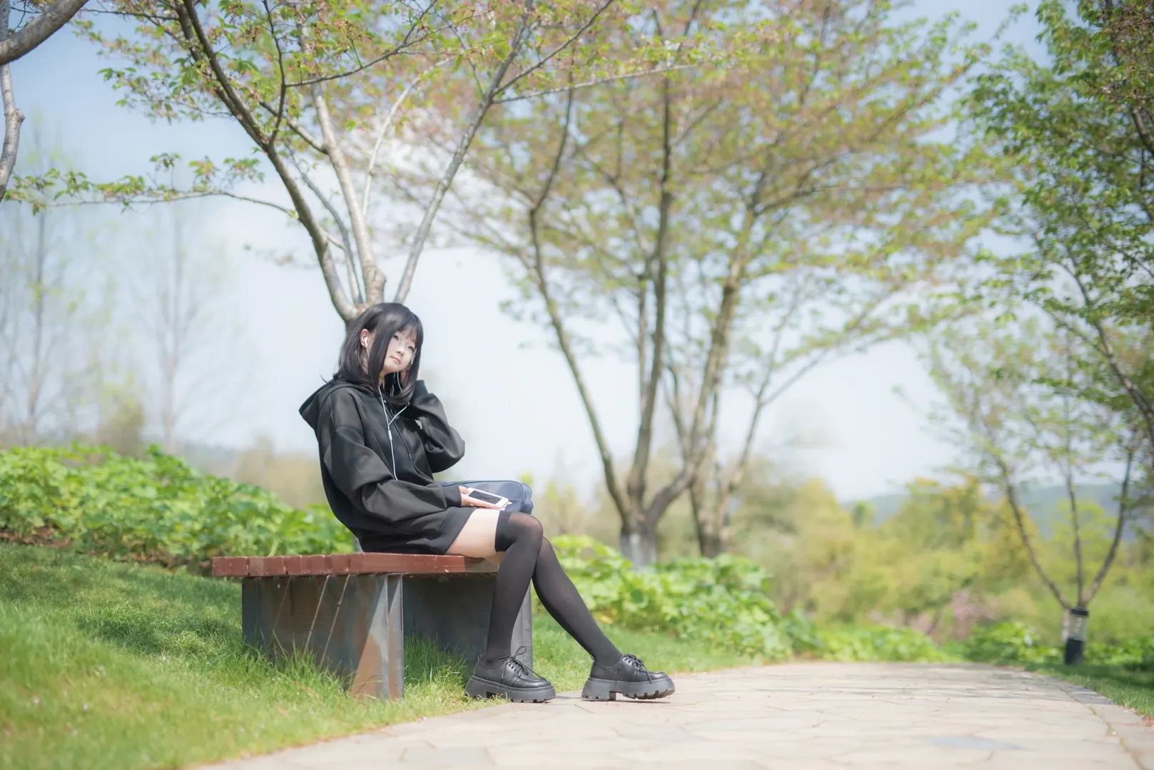 二次元少女, 日常系cosplay, 七濑胡桃cos, 胡桃日记, 武汉摄影 - 第10张