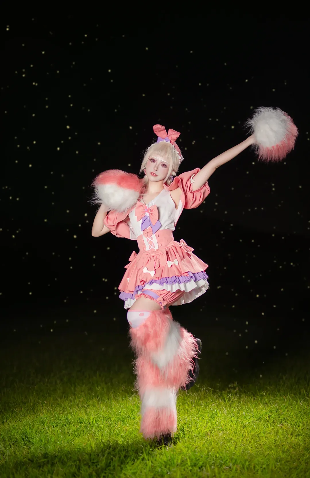第五人格, cosplay摄影, 夜景外拍, 拉拉队员cos, 三丽鸥cos - 第2张