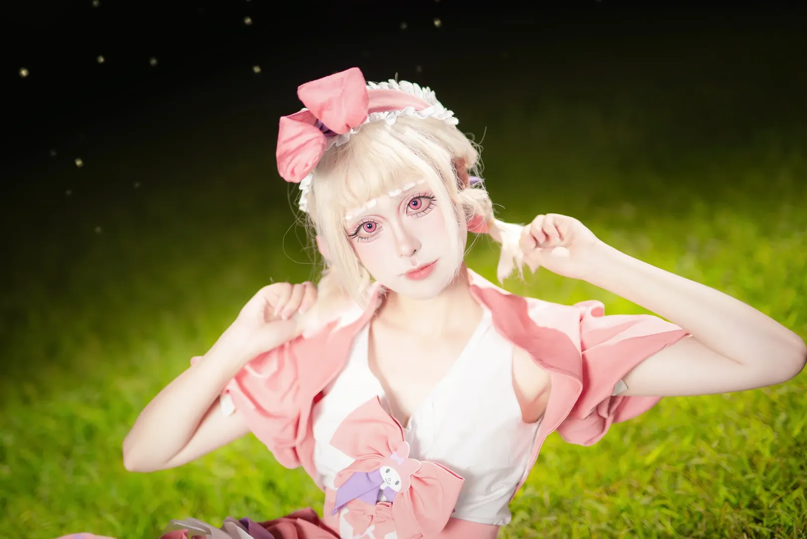 第五人格, cosplay摄影, 夜景外拍, 拉拉队员cos, 三丽鸥cos - 第7张