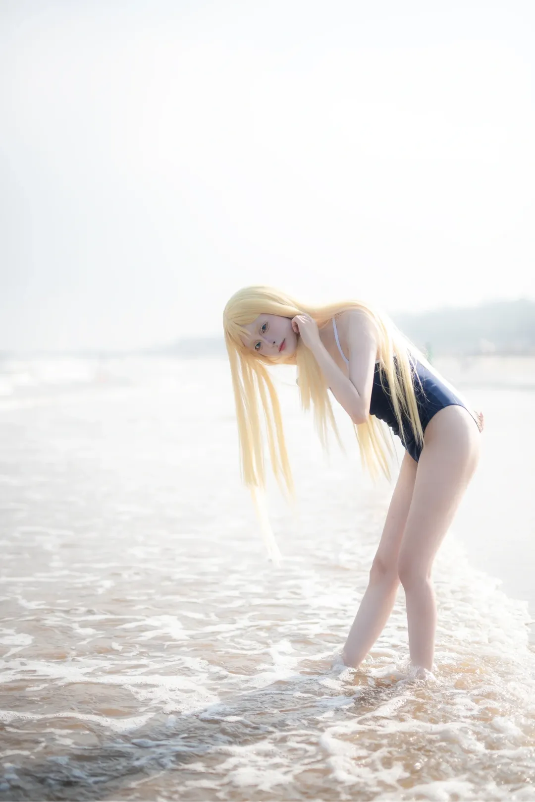 cos正片, 夏日氛围, 海边写真, 小舟潮cos, 夏日重现 - 第1张