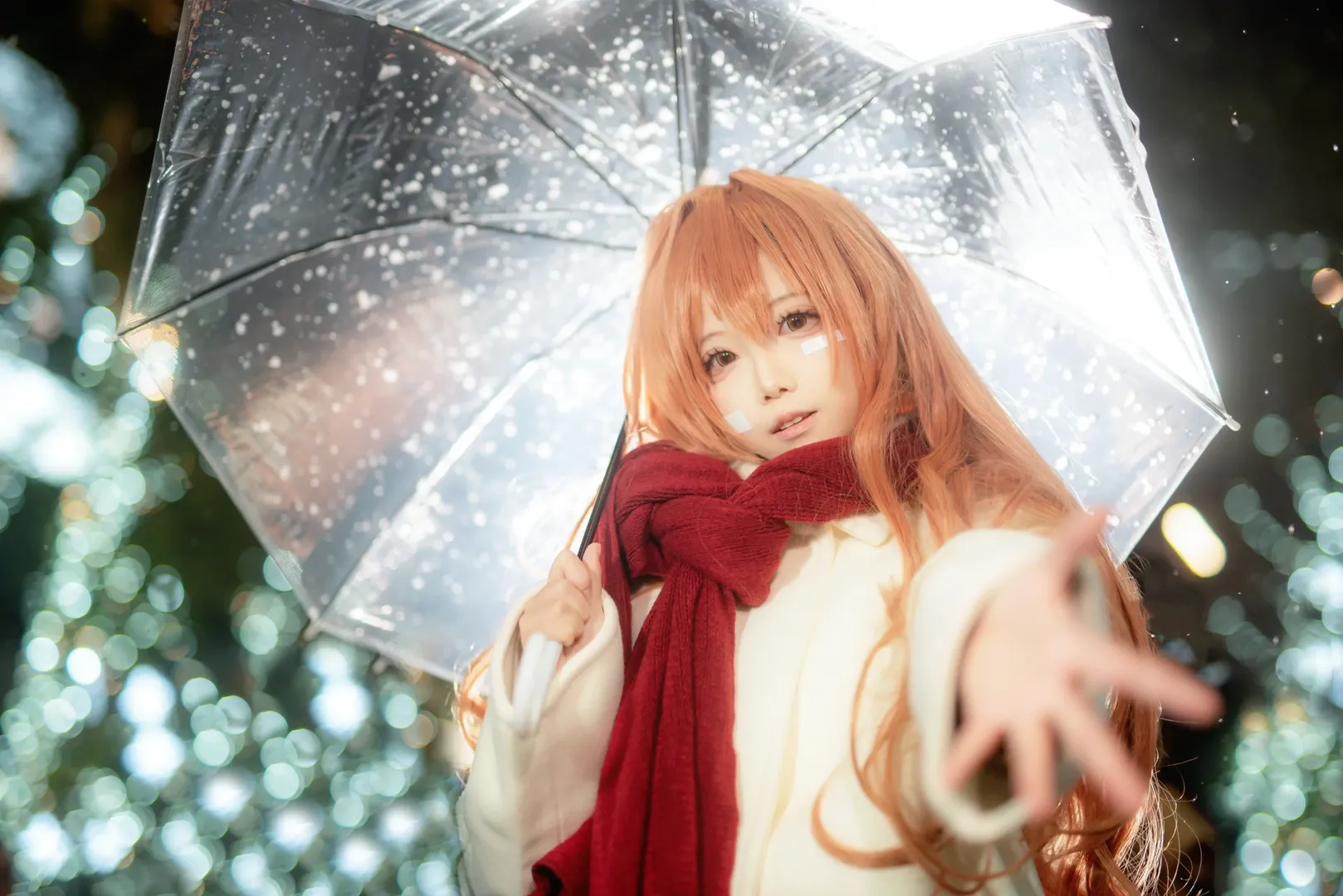 Cosplay摄影, 逢坂大河cos, 龙与虎, 重庆拍照, 冬日圣诞穿搭 - 第4张