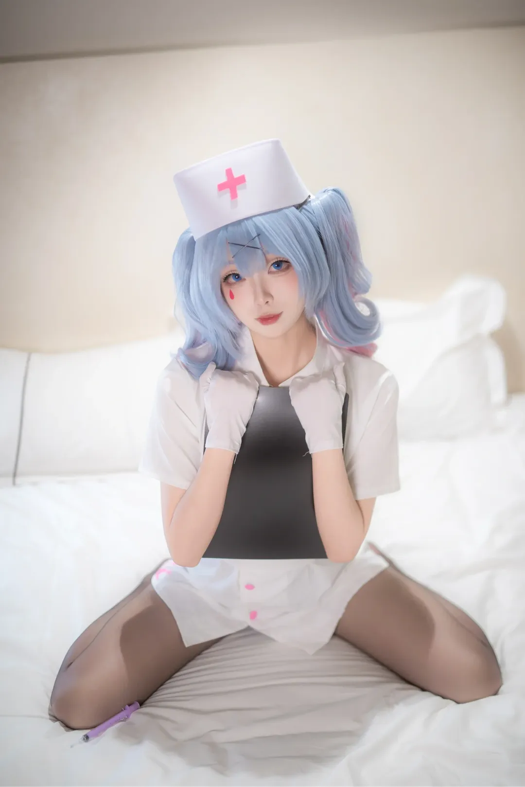 初音ミク コスプレ, ポートレート, 青島撮影依頼, 初音ミク ラビットホール, ナース服コスプレ - 7枚目