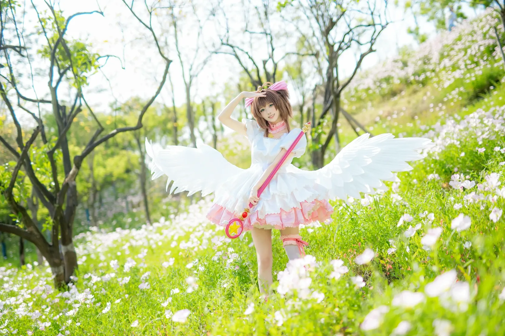 二次元摄影, 户外摄影, 木之本樱cos, 魔卡少女樱, 重庆约拍 - 第10张