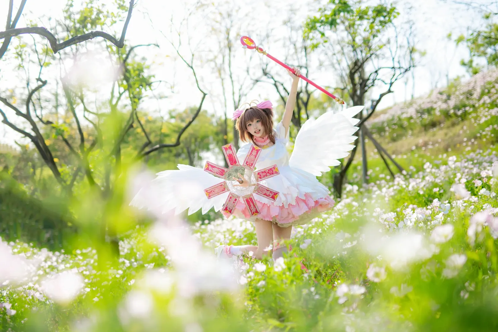 二次元摄影, 户外摄影, 木之本樱cos, 魔卡少女樱, 重庆约拍 - 第12张