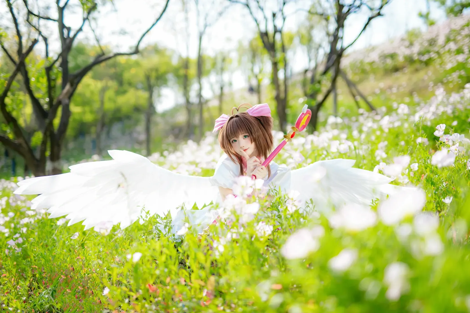 二次元摄影, 户外摄影, 木之本樱cos, 魔卡少女樱, 重庆约拍 - 第3张
