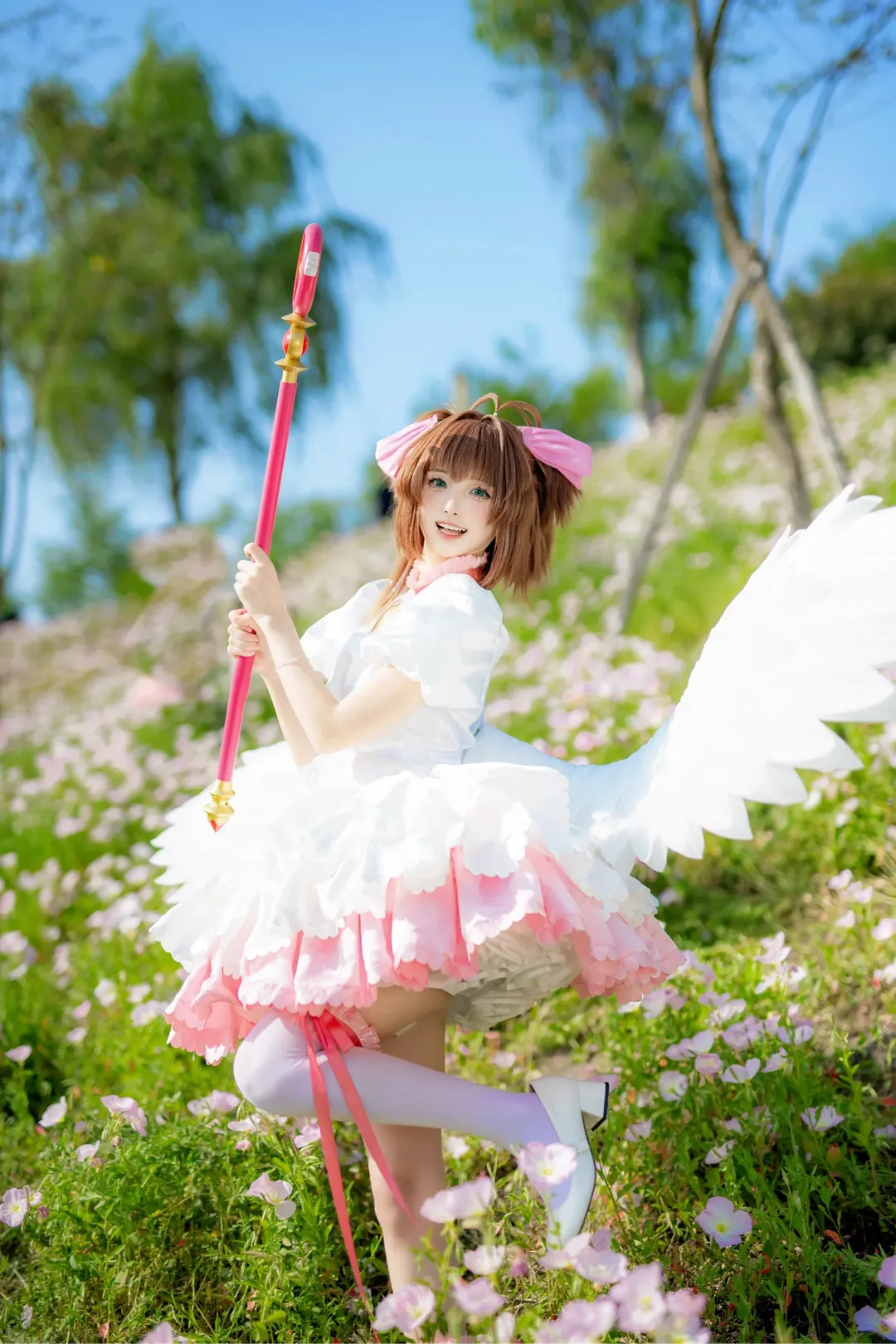 二次元摄影, 户外摄影, 木之本樱cos, 魔卡少女樱, 重庆约拍 - 第7张
