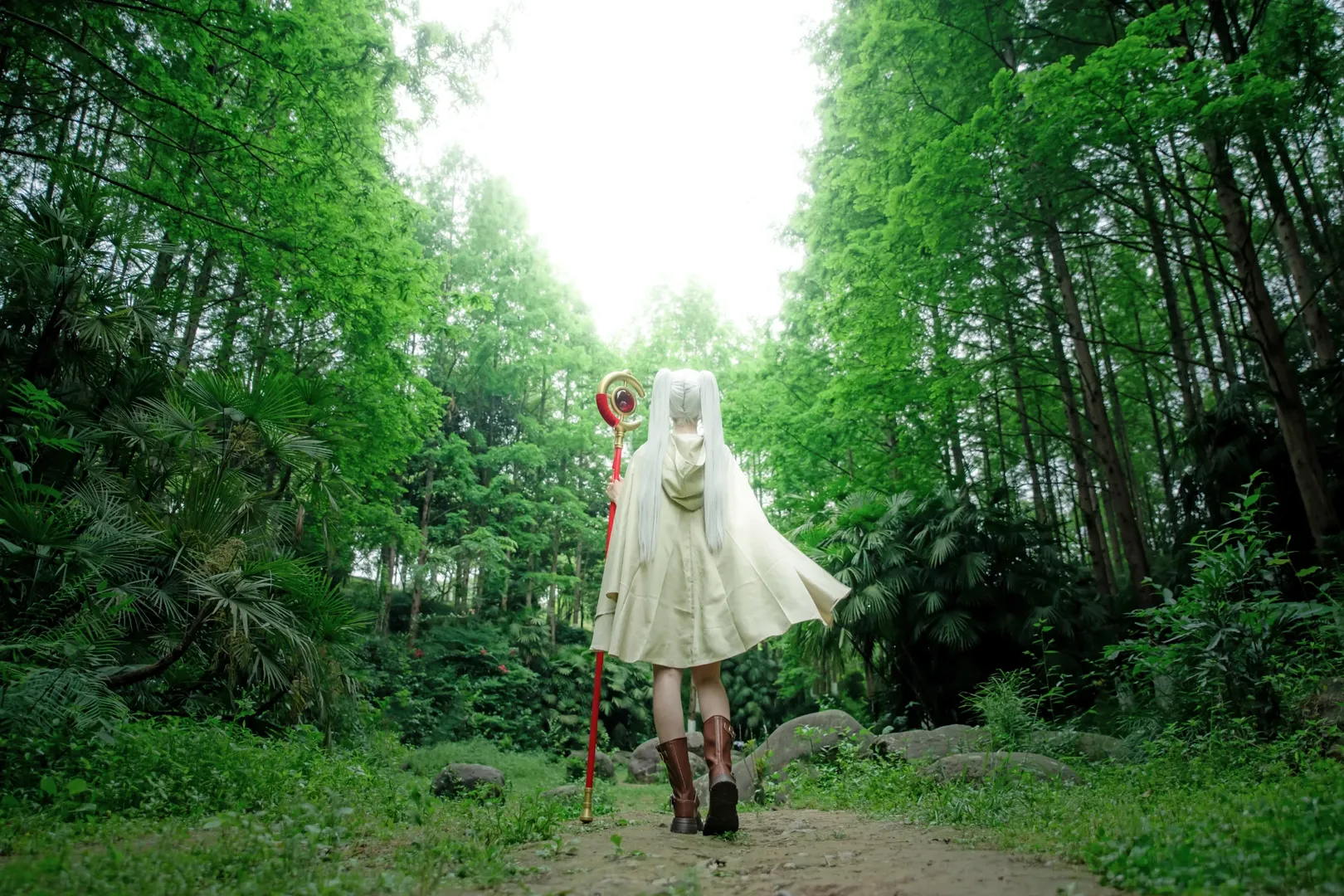 二次元摄影, 葬送的芙莉莲, 芙莉莲cos, cosplay正片, 森系人像 - 第11张