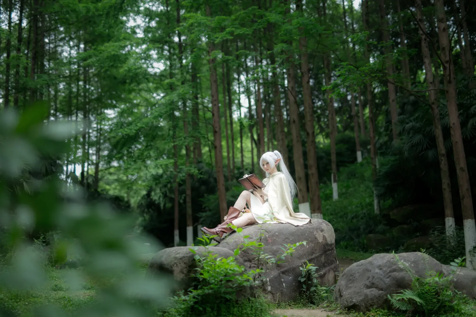 二次元摄影, 葬送的芙莉莲, 芙莉莲cos, cosplay正片, 森系人像 - 第12张